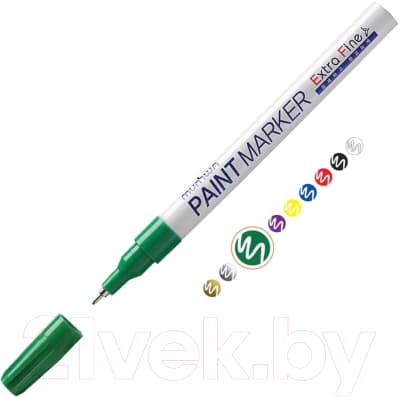 Маркер перманентный MunHwa Extra Fine Paint Marker / EFPM-04 2