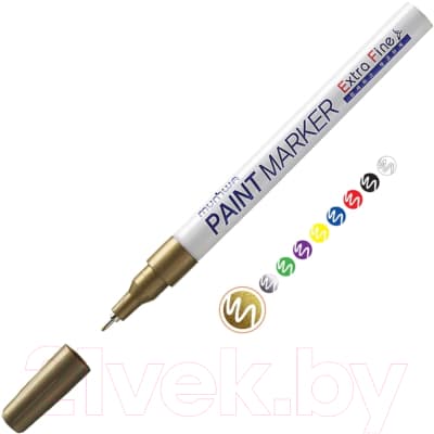 Маркер перманентный MunHwa Extra Fine Paint Marker / EFPM-07 2