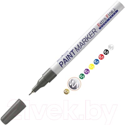 Маркер перманентный MunHwa Extra Fine Paint Marker / EFPM-06 2