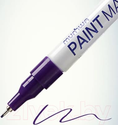 Маркер перманентный MunHwa Extra Fine Paint Marker / EFPM-09 3