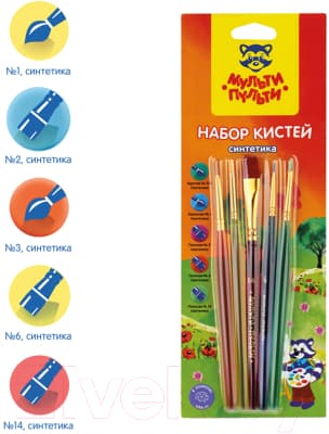 Набор кистей Мульти-пульти SB_16594 5