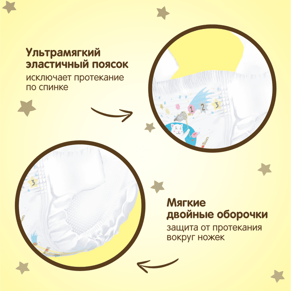 Подгузники детские YokoSun Premium S 3-6кг 4