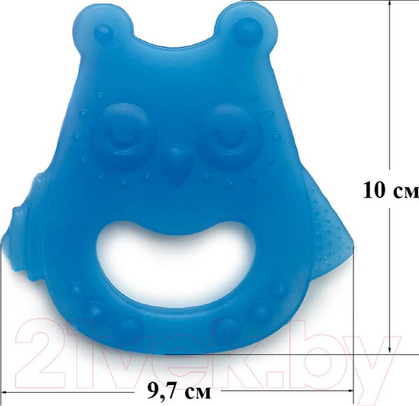 Набор прорезывателей для зубов Baby Toys Зайка и Сова / 02408 2
