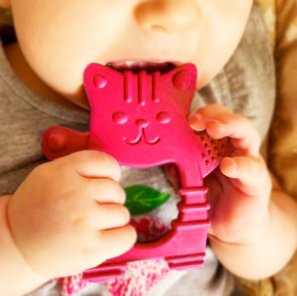Набор прорезывателей для зубов Baby Toys Котик и Петушок / 02409 6