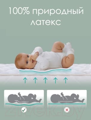 Матрас в кроватку Getha 60x120x10 4