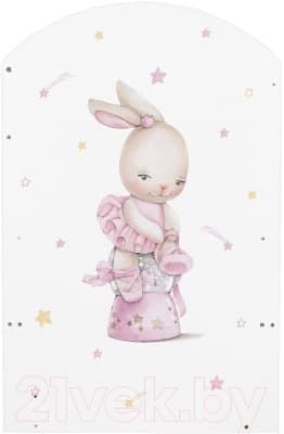 Детская кроватка INDIGO With Love Балерина маятник-ящик 4