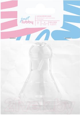 Соска Lubby Just силиконовая / 13963/12 2