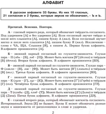 Учебное пособие АСТ 30000 учебных примеров и заданий по русскому языку 1 класс 2