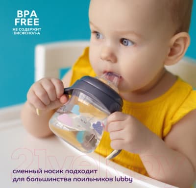 Носик для поильника Lubby 14068/12 6