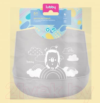 Нагрудник детский Lubby 27561/12 2