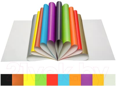 Набор цветной бумаги ArtSpace Волшебная. Снегирь / НбВ10-10м_28794 3