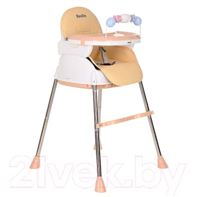 Стульчик для кормления Pituso Bonito 3 в 1 / HN-SC600-beige 4