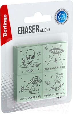 Набор ластиков Berlingo Aliens / BLc_00610_4 2
