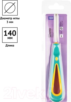 Шило канцелярское OfficeSpace AWL-4545 4