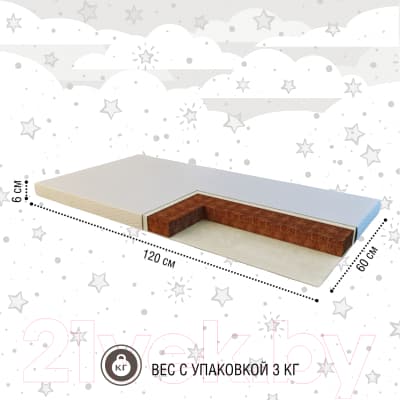 Матрас в кроватку Sweet Baby Cocos Classic 8