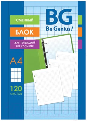 Сменный блок листов BG СБ4ту120 7200