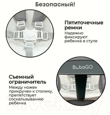 Стульчик для кормления Bubago Amelia / BG 103-2 4