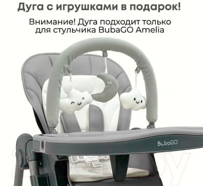 Стульчик для кормления Bubago Amelia / BG 103-2 3