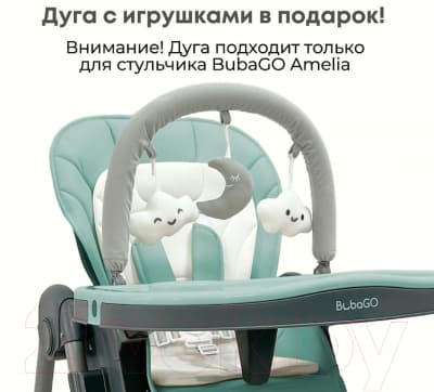 Стульчик для кормления Bubago Amelia / BG 103-3 6