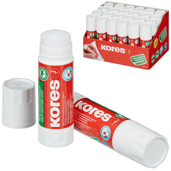 Клей-карандаш Kores 12153/17151 2