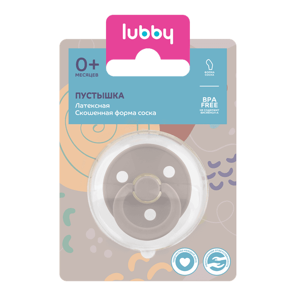 Пустышка Lubby 30151/12 3