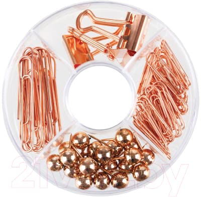 Набор канцелярских мелочей Meshu Rose Gold / MS_36946 2