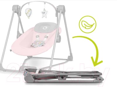Качели для новорожденных Lionelo Otto Baby 8