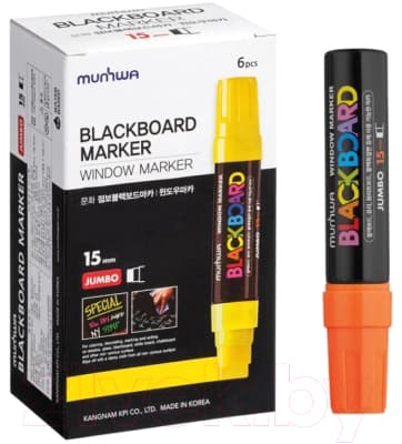 Маркер меловой MunHwa Black Board Jumbo / JBM15-11 3