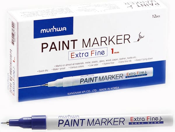 Маркер перманентный MunHwa Extra Fine Paint Marker / EFPM-02 8
