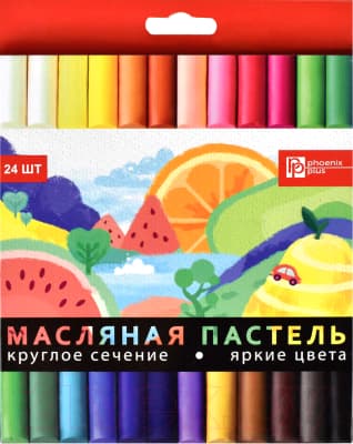 Набор масляной пастели Феникс+ Фрукты 59086
