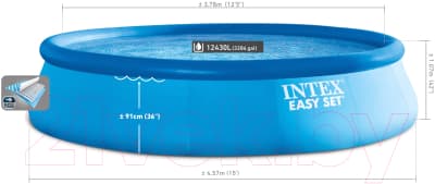 Надувной бассейн Intex Easy Set / 26166NP 9