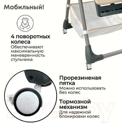 Стульчик для кормления Bubago Amelia / BG 103-4 8