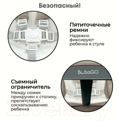 Стульчик для кормления Bubago Amelia / BG 103-1 9