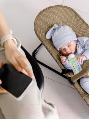Детский шезлонг Amarobaby Baby Time / AB21-25BT/03 2