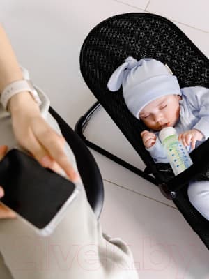 Детский шезлонг Amarobaby Baby Time / AB21-25BT/09 2
