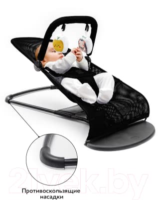 Детский шезлонг Amarobaby Baby Time / AB21-25BT/09 10