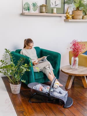 Детский шезлонг Amarobaby Baby Time / AB21-25BT/09 3