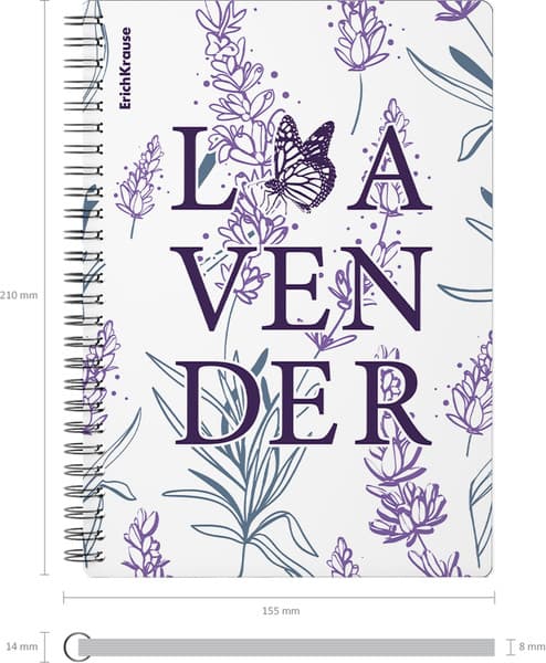 Тетрадь Erich Krause Lavender / 58329 3