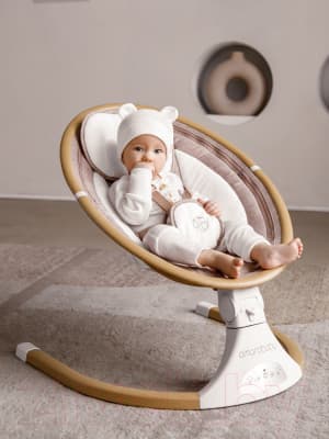 Детский шезлонг Amarobaby Ergo Swing / AB22-22ERGO/03 5