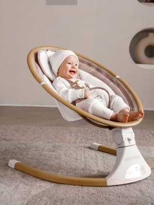 Детский шезлонг Amarobaby Ergo Swing / AB22-22ERGO/09 6