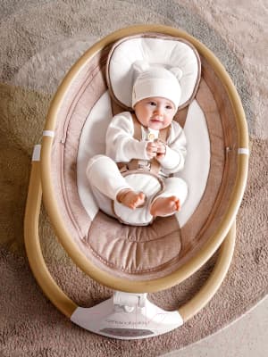 Детский шезлонг Amarobaby Ergo Swing / AB22-22ERGO/09 7