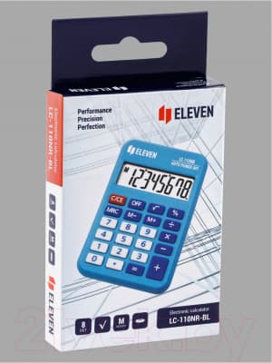 Калькулятор Eleven LC-110NR-BL 4