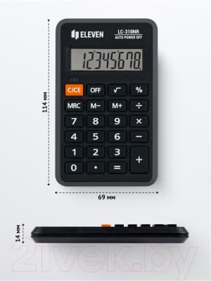 Калькулятор Eleven LC-310NR 8