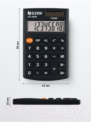 Калькулятор Eleven SLD-200NR 8