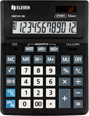 Калькулятор Eleven Business Line / CDB1201-BK 2