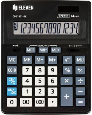 Калькулятор Eleven Business Line / CDB1401-BK 2