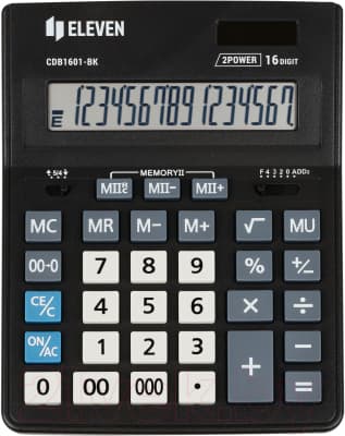Калькулятор Eleven Business Line / CDB1601-BK 2
