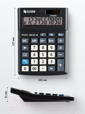 Калькулятор Eleven Business Line / CMB1001-BK 8