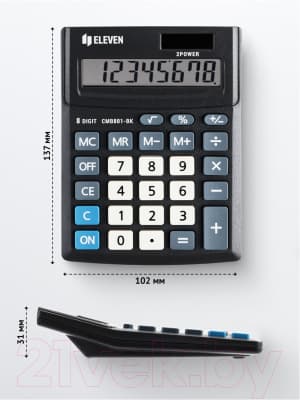 Калькулятор Eleven Business Line / CMB801-BK 8