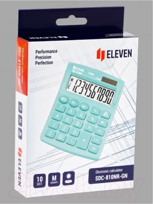 Калькулятор Eleven SDC-810NR-GN 4